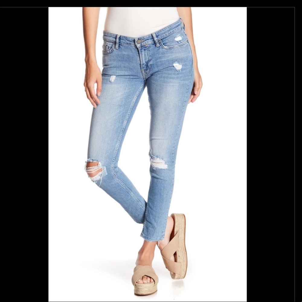 Allsaints Mast Ankle Destroy Jeans